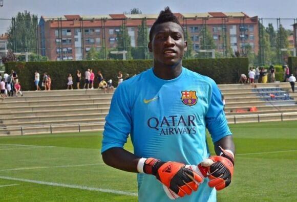 Onana, en el FC Barcelona (Foto: @AndreyOnana)