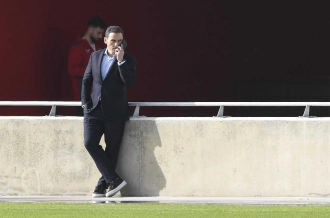 Del Nido Carrasco, en la sesión del viernes (Foto: Kiko Hurtado).