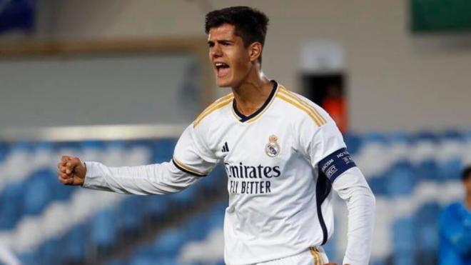 Chema con el Real Madrid (Redes Sociales)