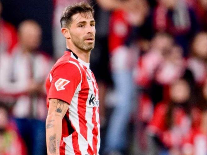 El central de Barakaldo Yeray Álvarez en un partido (Foto: Athletic Club).