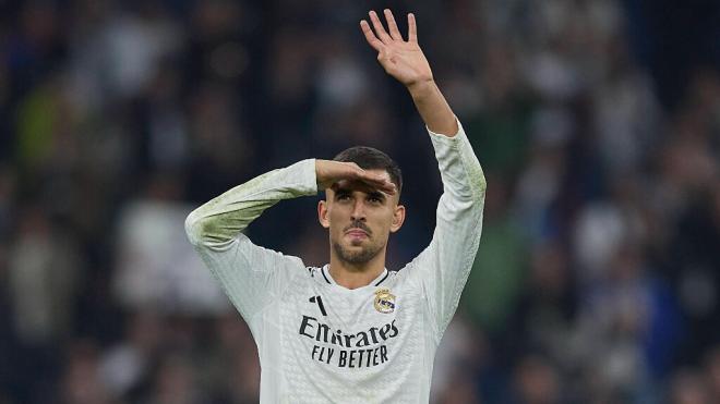 Dani Ceballos, en un partido con el Real Madrid (Cordon Press)