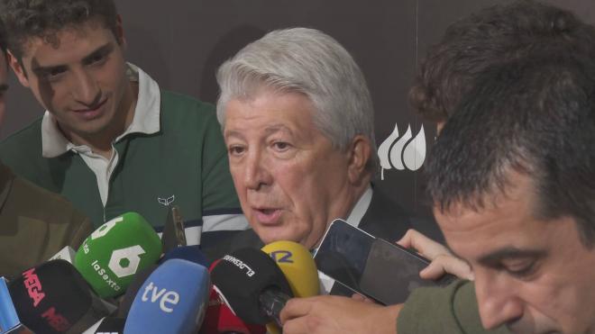 Enrique Cerezo, en la alfombra roja de los Premios AS (Fuente: ElDesmarque)