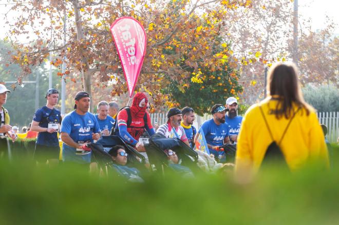 Equipo Zurich Aefat en el Maratón Valencia