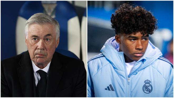 Carlo Ancelotti le envió un mensaje a Endrick tras el Real Madrid-Getafe