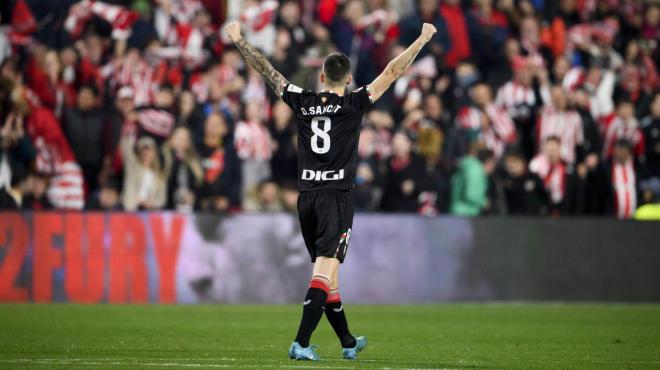 El navarro Oihan Sancet dio una exhibición ante el Rayo en Vallecas (Foto: Athletic Club).