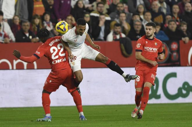 Djibril Sow, en el Sevilla-Osasuna (Foto: Kiko Hurtado).