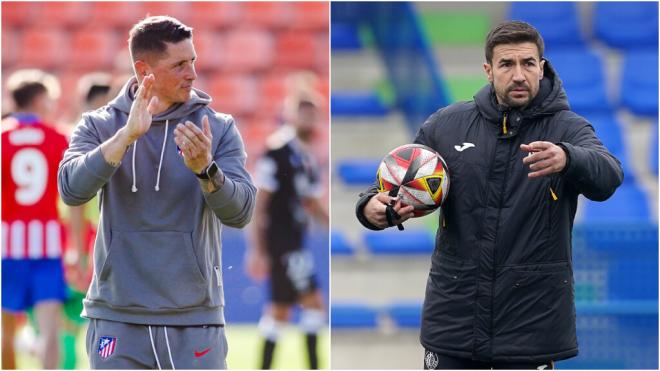 Fernando Torres (izquierda) y Gabi Fernández (derecha) (Fuente: Atleti y Getafe)