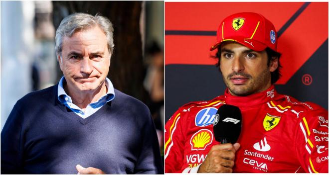 Carlos Sainz padre e hijo.