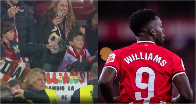 Iñaki Williams, jugador del Athletic Club.