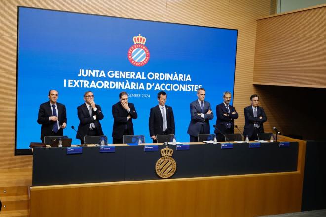 Junta General de Accionistas del Espanyol (Foto: RCDE).