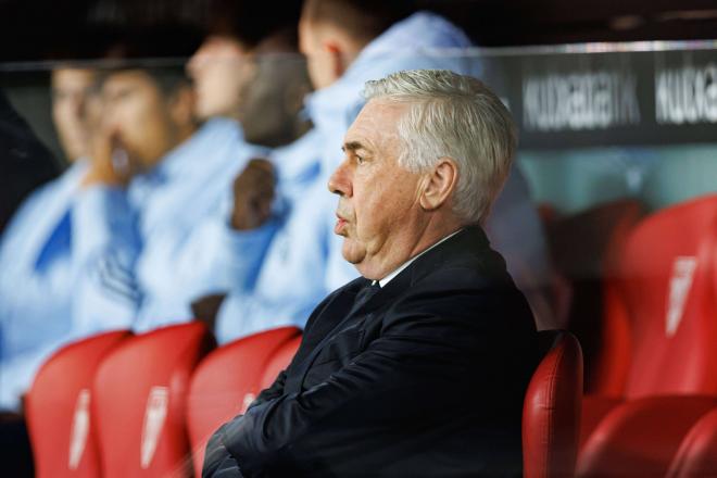 Carlo Ancelotti en San Mamés (Cordon Press)