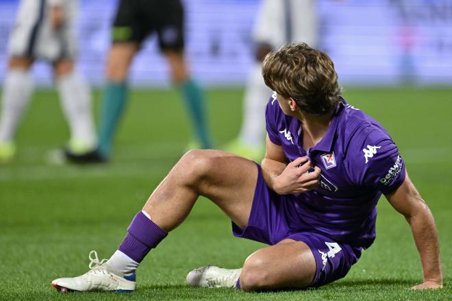 Edoardo Bove, durante el Fiorentina-Inter (Foto: Cordon Press).