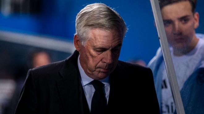 Carlo Ancelotti se encuentra en un difícil momento en el Real Madrid (foto: Cordon Press).