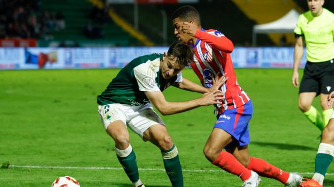 Samu Lino durante el partido ante el Cacereño (Fuente: EFE)