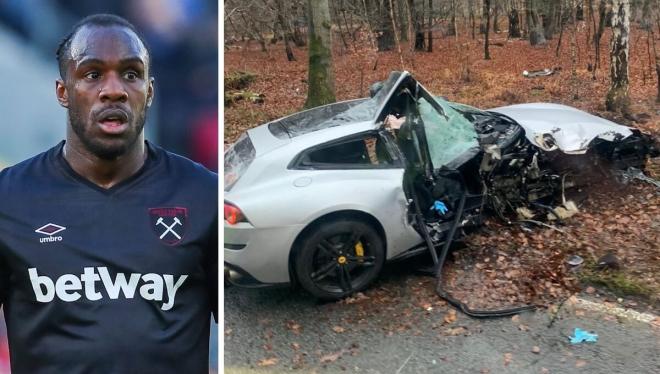 Accidente de tráfico de Michail Antonio.