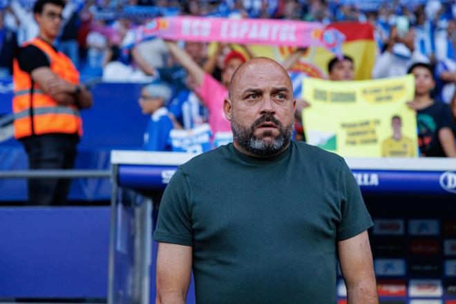 Manolo González, en un partido del Espanyol (Foto: Cordon Press).