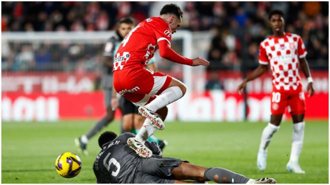 El Girona FC frente al Real Madrid en la jornada 16 de LaLiga. (Fuente: Europa Press)