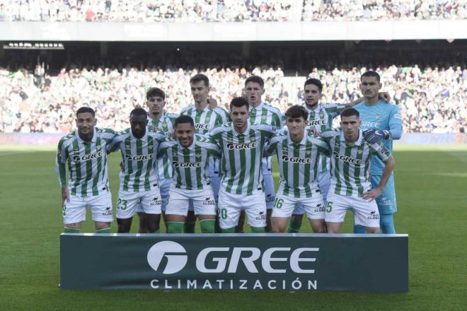 Once del Real Betis ante el FC Barcelona (Foto: Kiko Hurtado).