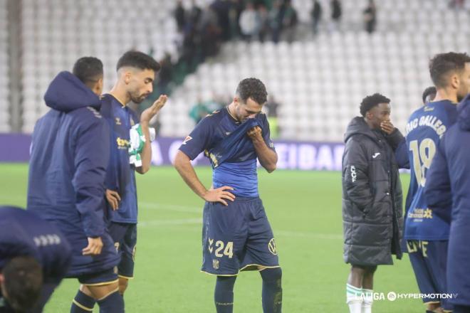 Josep Gayà llora con el CD Tenerife en Córdoba (Foto: LALIGA).