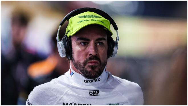 Fernando Alonso, concentrado en el GP de Abu Dhabi. (Fuente: Europa Press)