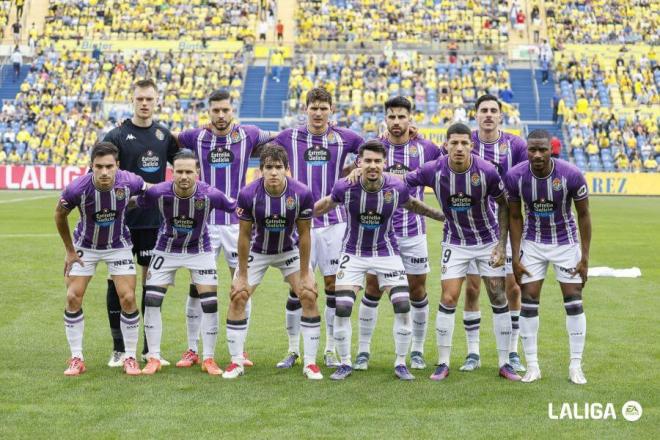 Once del Pucela en Gran Canaria.