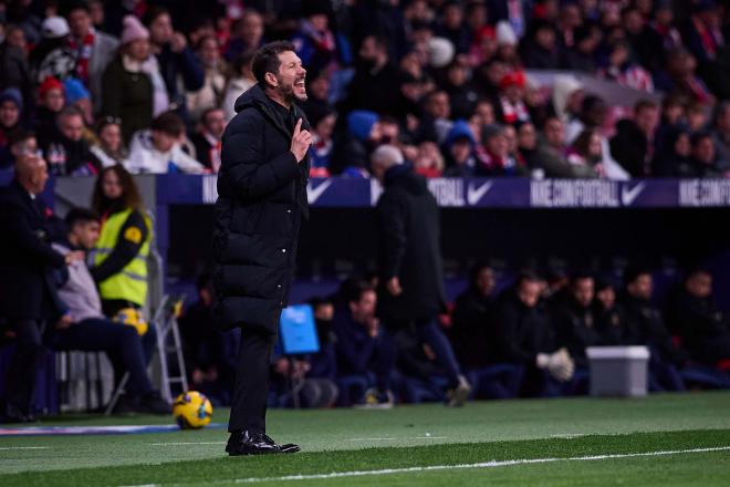 Simeone espera mantener la racha de triunfos ante el Barcelona (Foto: Cordon Press).