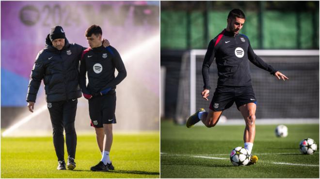 El Barcelona volvió a los entrenamientos con cara seria.