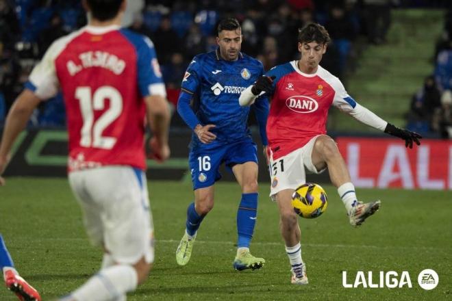 Lance del Getafe-Espanyol (Foto: LALIGA).