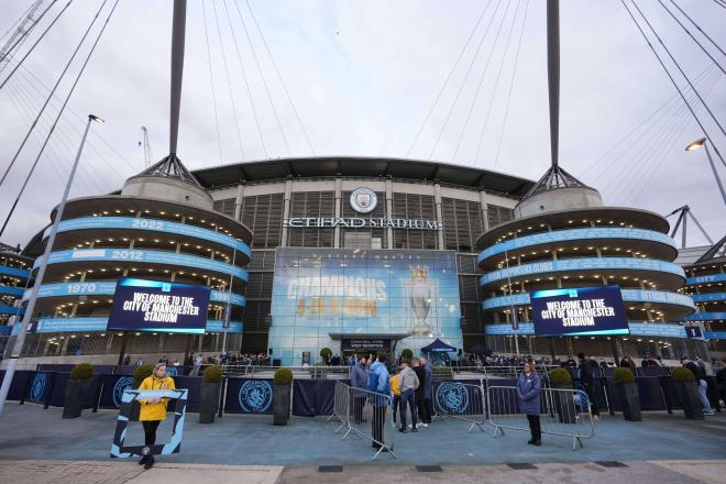 El Etihad Stadium, estadio del Manchester City (Foto: Cordon Press).