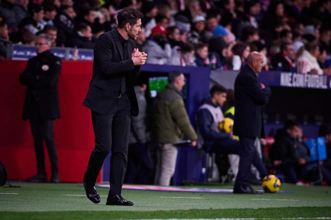 Simeone en el Metropolitano (Cordon Press)