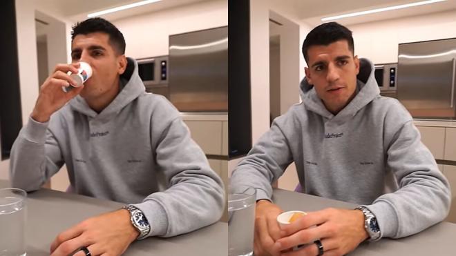 Álvaro Morata en una entrevista (Foto: @RodrigoFáez)