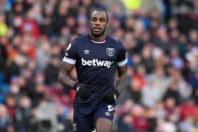 Michail Antonio, durante un partido con el West Ham (Foto: Cordon Press).