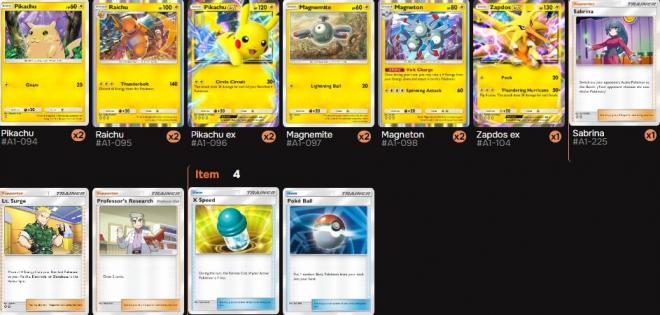 Raichu también destaca entre los decks más fuertes del tipo eléctrico.