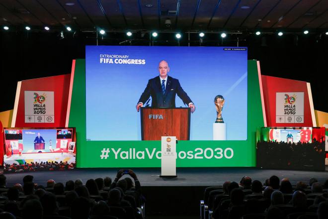 Reunión del Congreso de FIFA (FOTO: EFE).