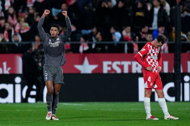 Jude Bellingham celebrando su gol ante el Girona (Foto: EFE)