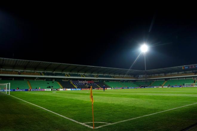 El estadio Zimbru de Chisinau (Foto: Cordon Press).