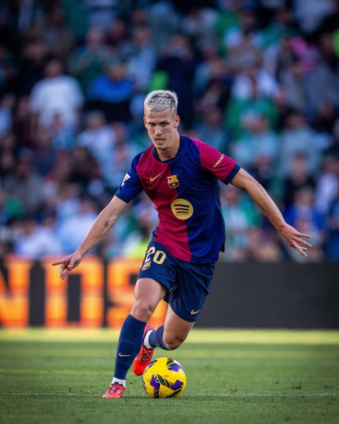 Dani Olmo ante el Real Betis (Cordon Press)