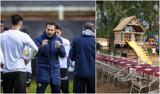 Comida de la plantilla del Valencia CF