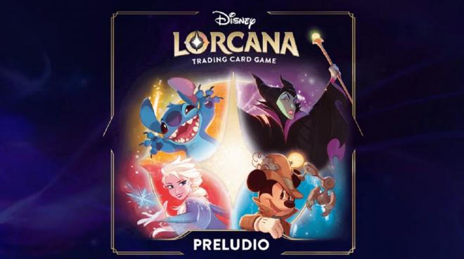 El set especial de Disney Lorcana en Español, en la caja Preludio.