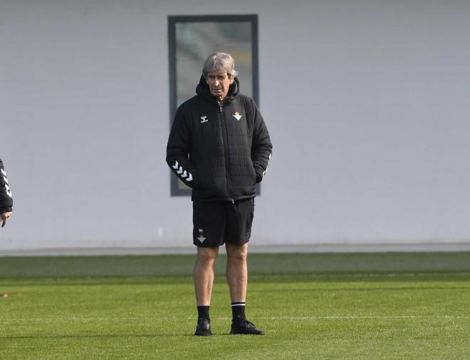 Pellegrini, entrenador del Real Betis (Foto: Kiko Hurtado).