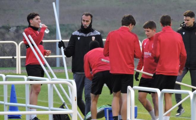 Entrenamiento de la UD Logroñés (Foto: UDL).