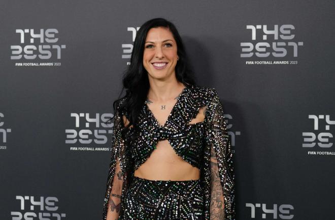 Jenni Hermoso, en la gala de los Premios The Best (Foto: Cordon Press).