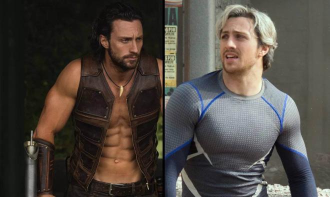 Aaron Taylor Johnson en Marvel como Kraven y Pietro Maximoff