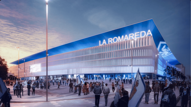 Proyecto de la nueva Romareda de Zaragoza.