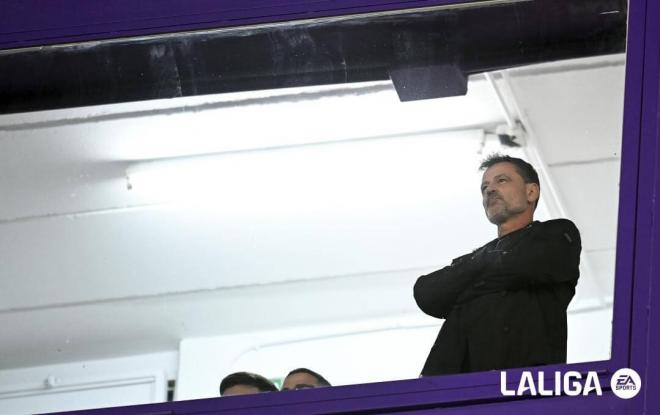 Diego Cocca, en el José Zorrilla (Foto: LALIGA).