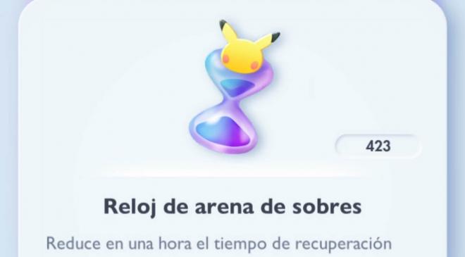 Los relojes de arena a las puertas de La Isla Singular, un regalo perfecto de Pokémon Pocket.