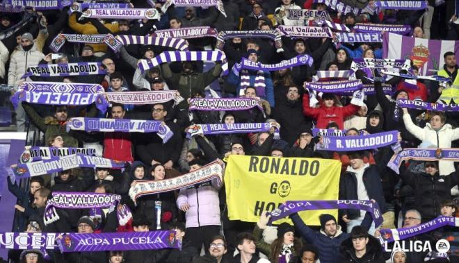 Afición del Real Valladolid.