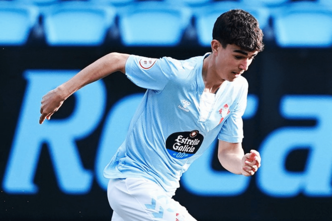 Ángel Arcos en Balaídos (Foto: RC Celta).