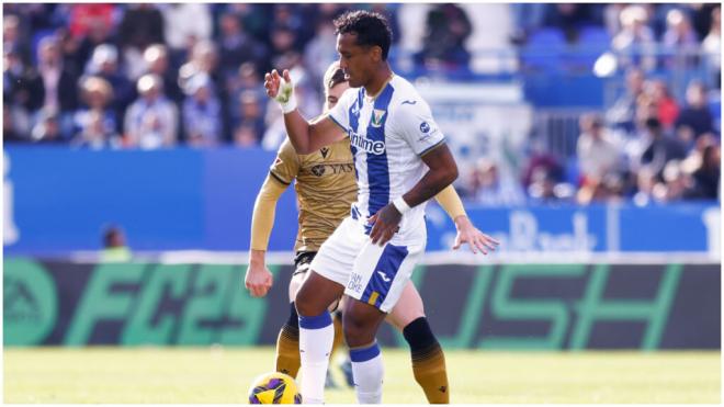 El Leganés en el partido frente a la Real SOciedad. (Fuente: Europa Press)