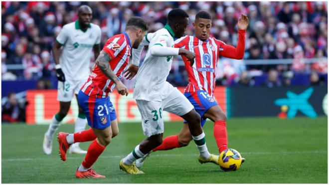 Imágenes del Atlético de Madrid- Getafe. (Fuente: EFE)